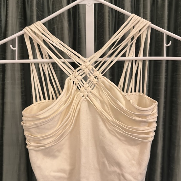 Elie Tahari NWT Olina Knit S/P Viscose String Top - Picture 2 of 5